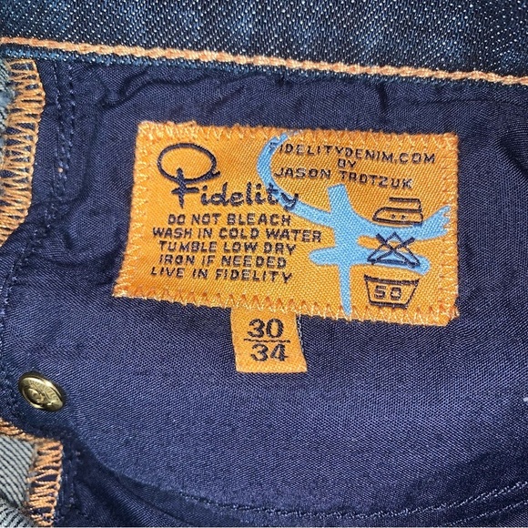 Fidelity Lotus Boot Cut Cropped Flare 30 - Picture 4 of 10